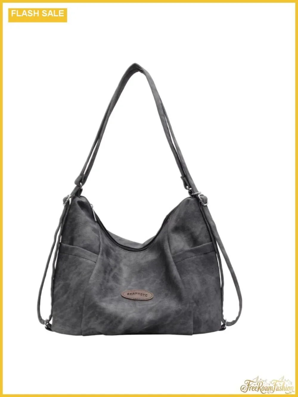 3-in-1 Convertible Backpack for Women, Faux Leather, Lightweight Handbag